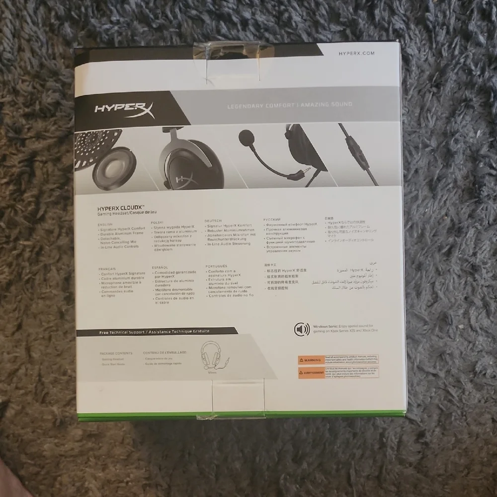HyperX CloudX Gaming Headset for Xbox